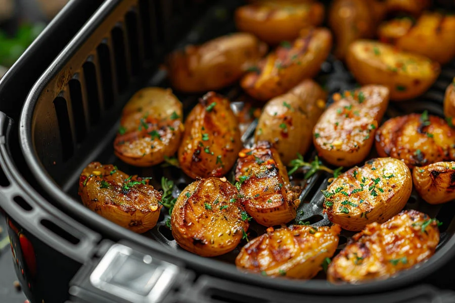 cooking in an airfryer